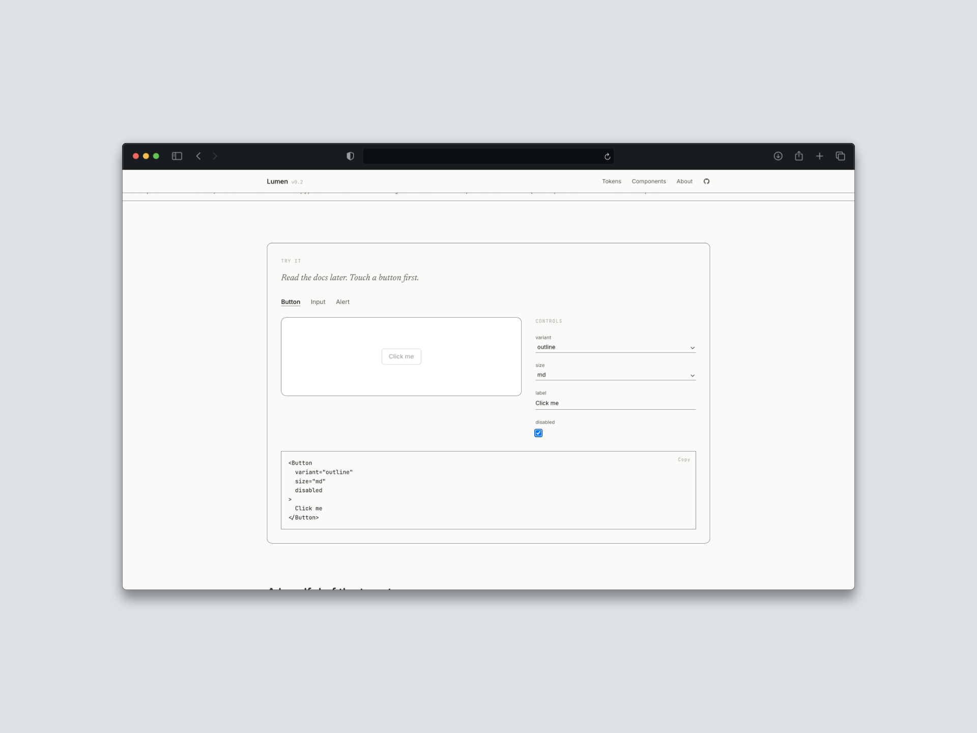Try it — interactive playground